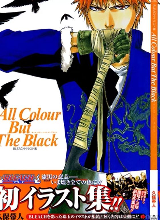 求bleach画集all color but the black