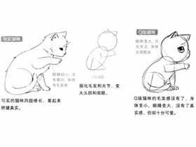 Q版漫画技法-134.Q版猫咪的画法
