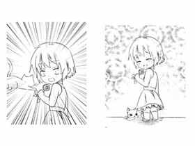 Q版漫画技法-183.以气氛为主的Q版单幅漫画