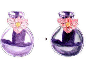 水溶色铅笔入门-画出物品精致的小细节