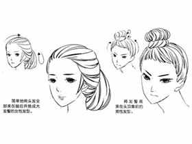 古风漫画入门-10.秦汉时期发型的特点