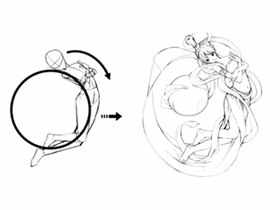 古风漫画入门-46.古风圆形构图法