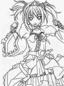 [新手练习线稿][约会大作战]时崎狂三 线稿[51P]