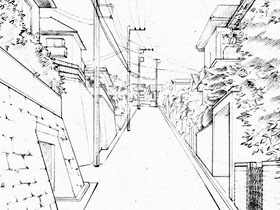 漫画透视入门-14.坡道:上坡与下坡