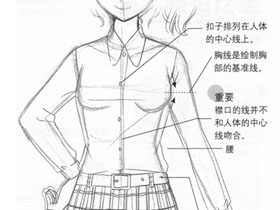漫画服饰造型-02.人体先行还是服装先行