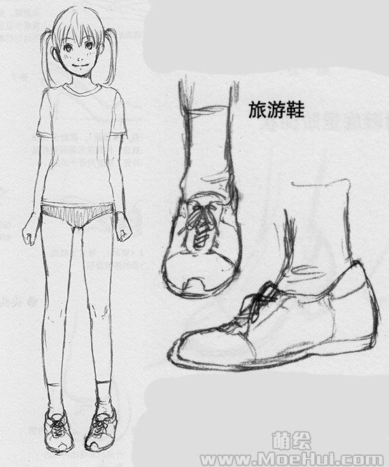 漫画服饰造型-35.学画鞋子