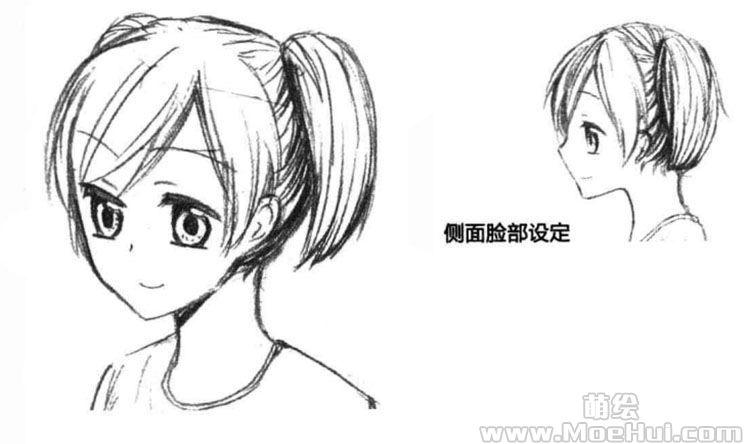 美少女角色设计-06.校园漫画角色设定-中学生