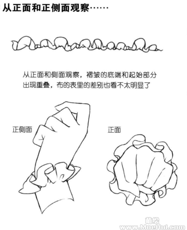萝莉美少女的动作和构图-02.构成服饰最重要的元素：褶皱