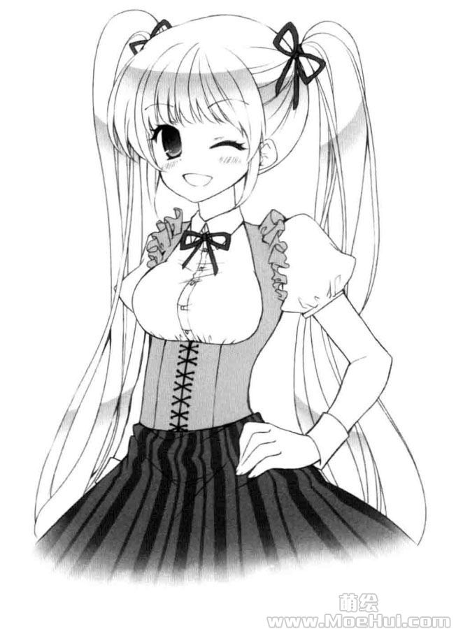 萝莉美少女的动作和构图-07.萝莉美少女的“动态”姿势