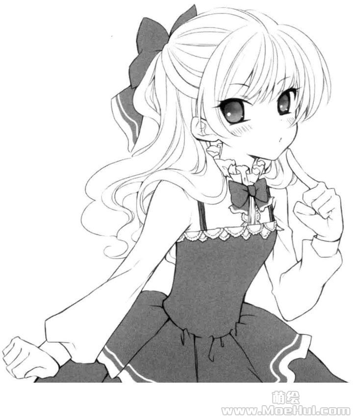 萝莉美少女的动作和构图-07.萝莉美少女的“动态”姿势