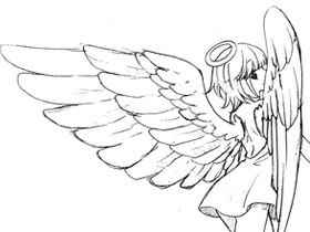 美少女角色设计-34.天使少女