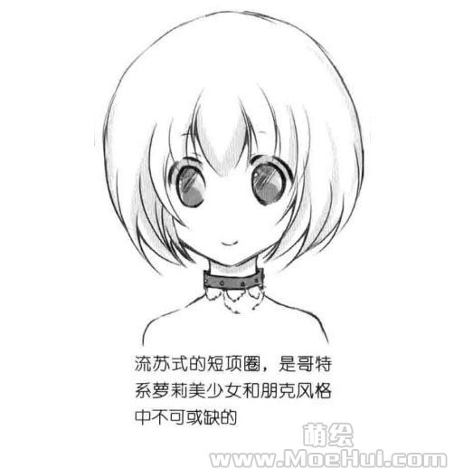 萝莉美少女的动作和构图-24.哥特系萝莉美少女的配饰