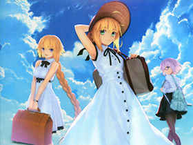 [会员][画集]Fate⁄Grand Order 3rd Anniversary ALBUM[68P]