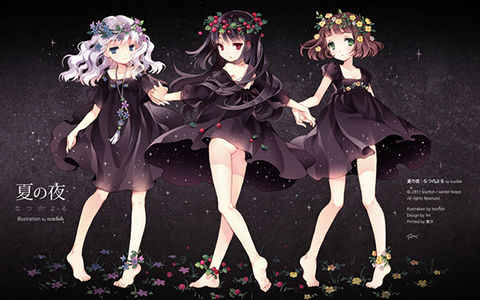 [画集][Winter Forest (tearfish)]夏の夜[19P]