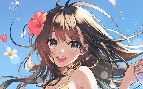 [会员][画集][カンバス (森倉円)]ハローサマー[26P]