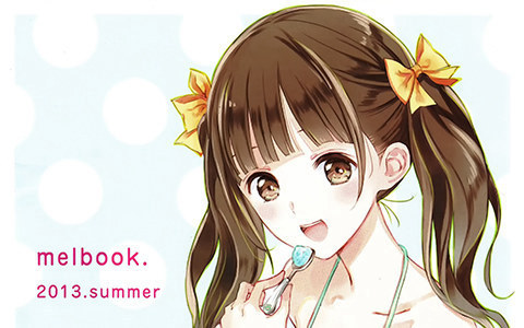 [会员][画集][迷子通信 (岸田メル)]melbook.2013.summer[12P]