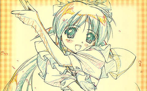 [会员][线稿集]魔力女管家 动画原画集 Vol.1[205P]