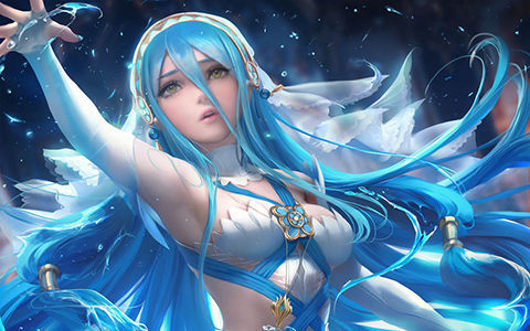 [会员][sakimichan]超唯美女性CG图片包② ACG角色篇[22P][附带PSD源文件]