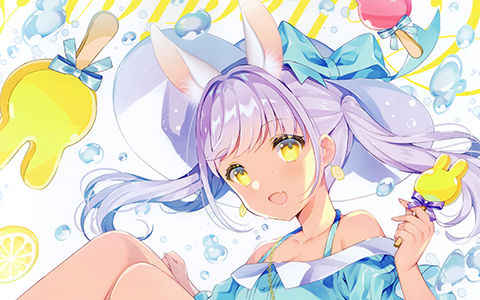 [会员][画集][W.label (和錆)]MonShouShouCollections IceCream Vacation![08P]