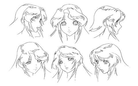 [会员][线稿集]英雄世纪 动画资料设定线稿集[49P]