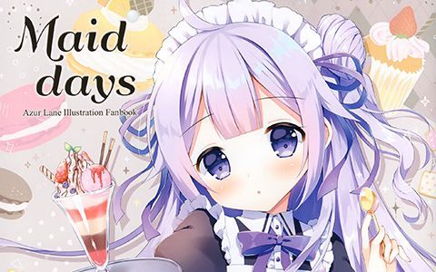 [会员][画集][WATA★PUNCH (Mauve)]Maid days[10P]