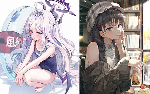 [会员][ふわり(Fuwari、dnwls3010)]Pixiv+部分FANBOX+推特图片包[368P]