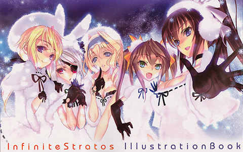 [会员][画集]无限斯特拉托斯(Infinite Stratos) 插画集[36P]