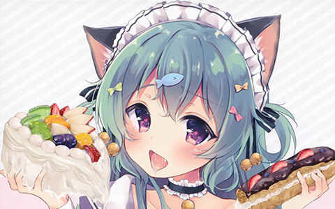 [会员][画集][いろねのね (ももいろね)]ウチの駄メイドは甘いものに弱い。[13P]