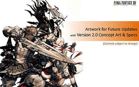 [会员][画集]最终幻想14 2.0设定画集[31P]