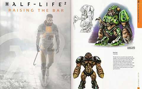 [会员][画集]Half-Life2 Raising the Bar[275P]