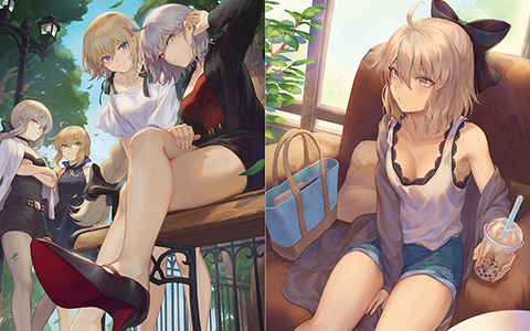 [会员][画集][ねこのおやしろ (ましゅー)]CHALDEA Fashion Collection[26P]