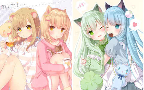 [会员][画集][amasyrup (甘城なつき、まふゆ)]mimi[16P]