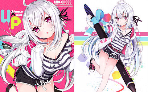 [会员][画集][AHO-CROSS (神岡ちろる)]Uchinoco Paint[23P]