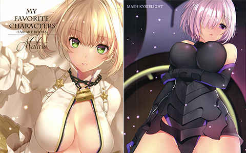 [会员][画集][魔太郎 (魔太郎)]MY FAVORITE CHARACTERS -FAN ART BOOKS-[16P]