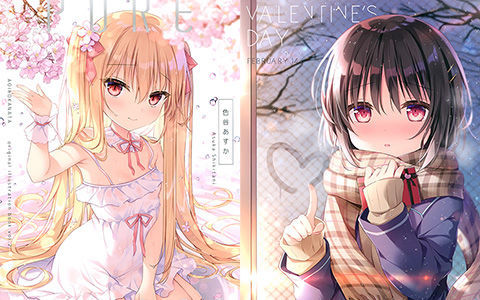 [会员][画集][蒼色彼方 (色谷あすか)]pure drop[13P]