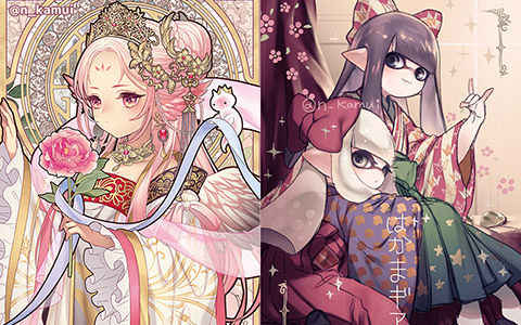 [会员][神威なつき(KamuiNatsuki)]Pixiv+tumblr+instagram+推特图片包[1311P]