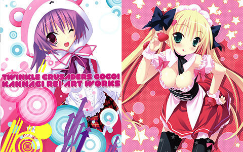 [会员][画集][かんなぎれい]ティンクル☆くるせいだーす GoGo! 特典小画集[13P]