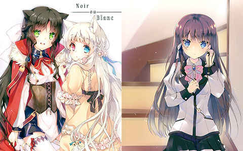 [会员][画集][Pion (みわべさくら)]Noir ou Blanc[11P]