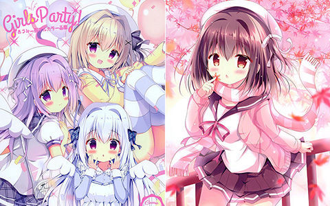 [会员][画集][Come Through (あづみ一樹)]GirlsParty! [68P]