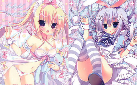 [会员][画集][はすねや(はすね)]Colorful Graphics 4[09P]