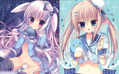 [会员][画集][はすねや(はすね)]Colorful Graphics 6[11P]