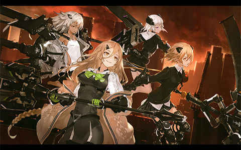 [会员][画集][H.A.H.G.S (neco)]重兵装型女子高生 00[42P]