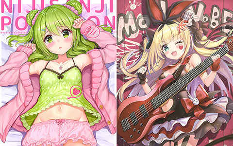 [会员][画集][zebrasmise (アカバネ)]NIJISANJI PONPON BOOK[17P]