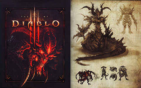 [会员][画集]Diablo III 暗黑破坏神 3 设定画集[204P]