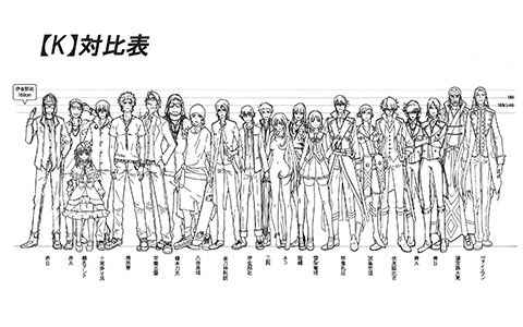 [会员][线稿集]K 动画线稿原画集[123P]
