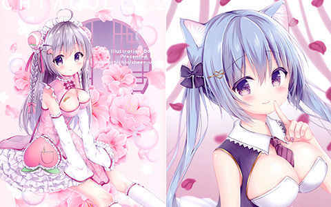 [会员][画集][Cheer up! (桃稚ちあ)]CHIACOLLE 2[13P]