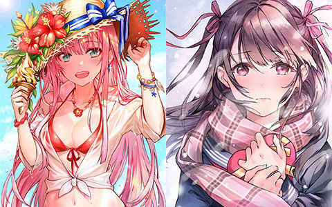 [会员][花染なぎさ(HanazomeNagisa)]PIXIV图片包[173P]