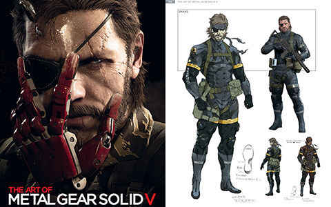 [会员][画集]Metal Gear Solid V(合金装备 5) 艺术设定集[222P]