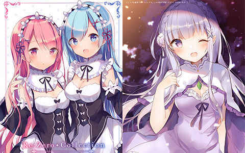 [会员][画集][Gelatin＊ (椎野せら)]Re Zero Collection[16P]
