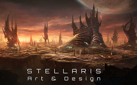 [会员][画集]Stellaris(群星) 设定画集[71P]